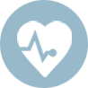 Icon Depicting Fitness Heart